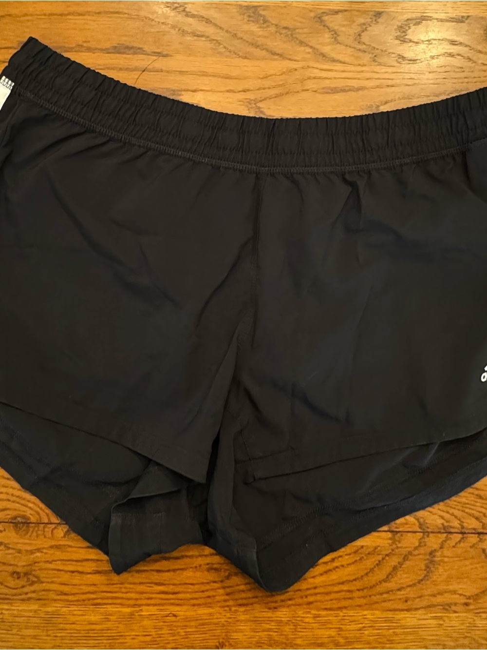 adidas Women's Black Athletic Running Shorts